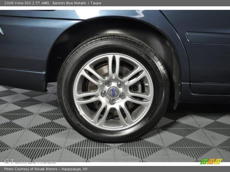 Barents Blue Metallic / Taupe 2008 Volvo S60 2.5T AWD