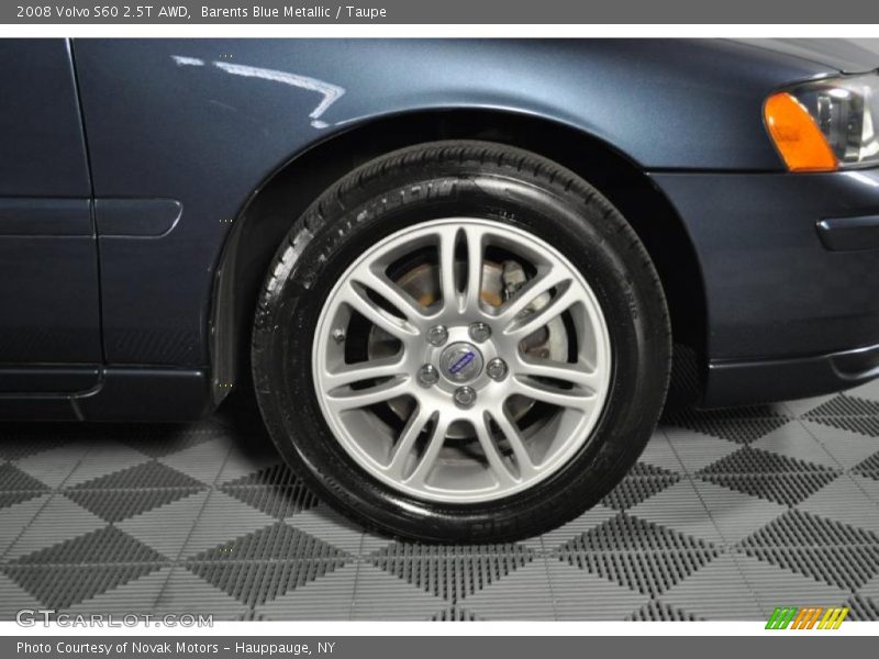 Barents Blue Metallic / Taupe 2008 Volvo S60 2.5T AWD