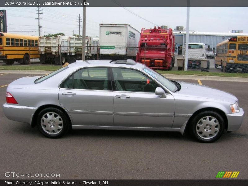 Satin Silver Metallic / Slate 2004 Acura RL 3.5
