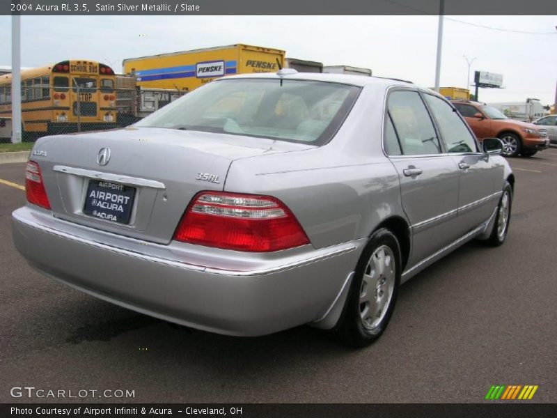 Satin Silver Metallic / Slate 2004 Acura RL 3.5