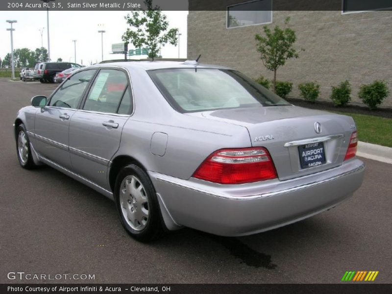 Satin Silver Metallic / Slate 2004 Acura RL 3.5