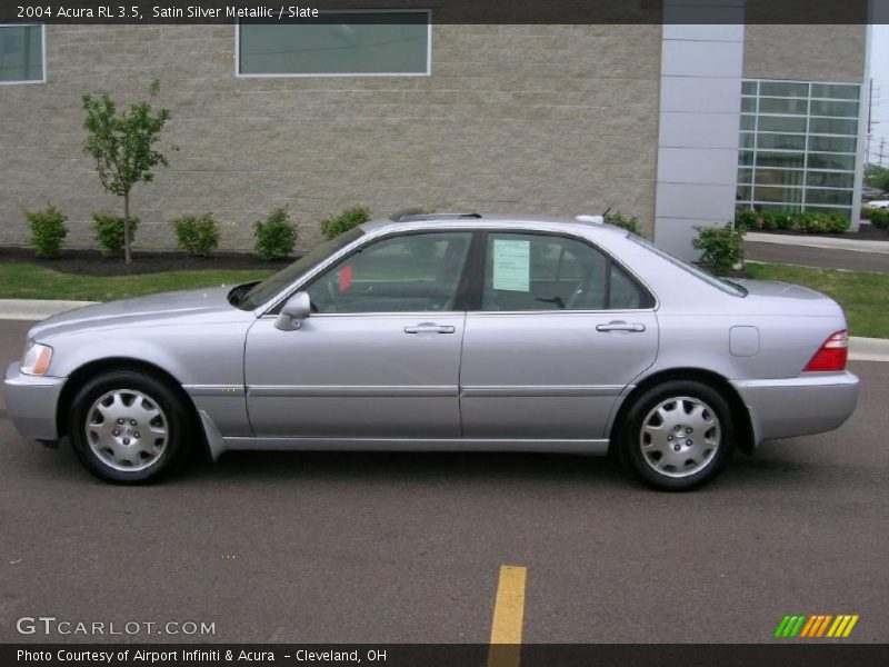 Satin Silver Metallic / Slate 2004 Acura RL 3.5