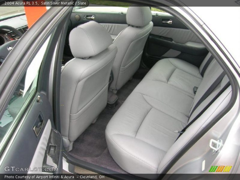Satin Silver Metallic / Slate 2004 Acura RL 3.5