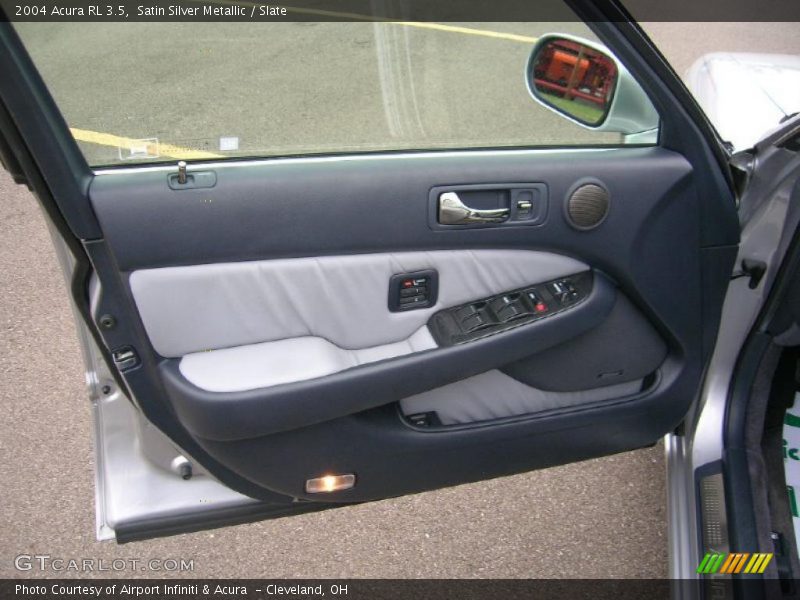 Satin Silver Metallic / Slate 2004 Acura RL 3.5