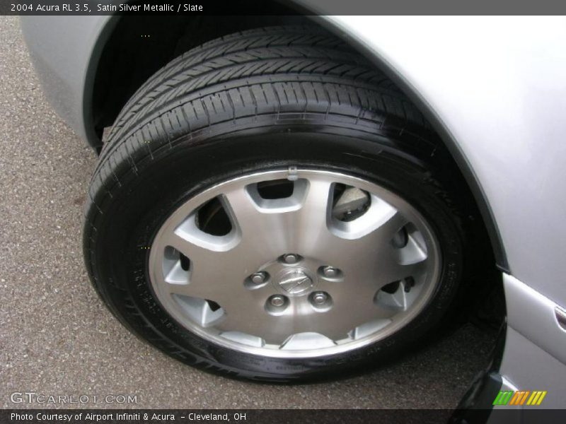 Satin Silver Metallic / Slate 2004 Acura RL 3.5