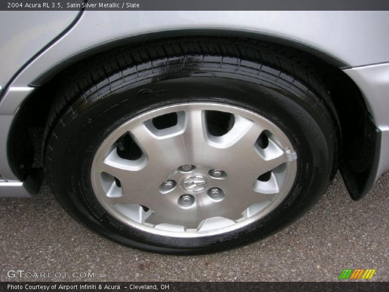 Satin Silver Metallic / Slate 2004 Acura RL 3.5