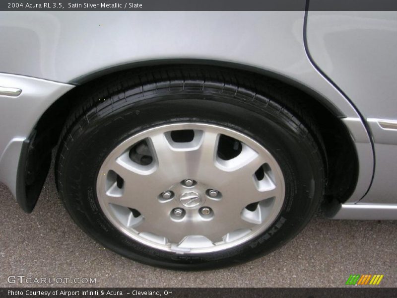 Satin Silver Metallic / Slate 2004 Acura RL 3.5