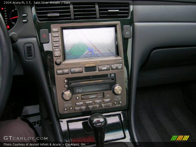 Satin Silver Metallic / Slate 2004 Acura RL 3.5