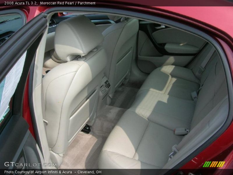 Moroccan Red Pearl / Parchment 2008 Acura TL 3.2