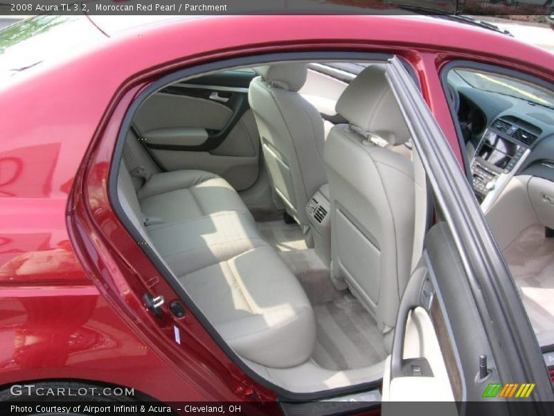 Moroccan Red Pearl / Parchment 2008 Acura TL 3.2