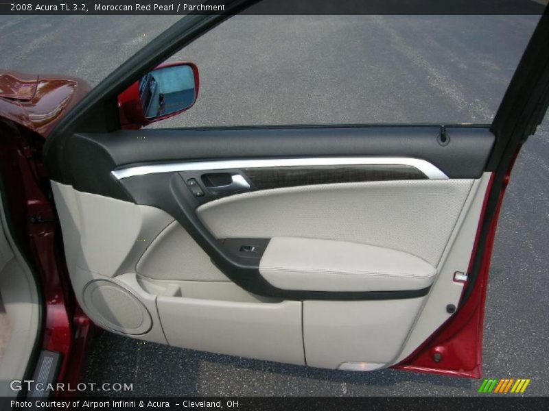 Moroccan Red Pearl / Parchment 2008 Acura TL 3.2