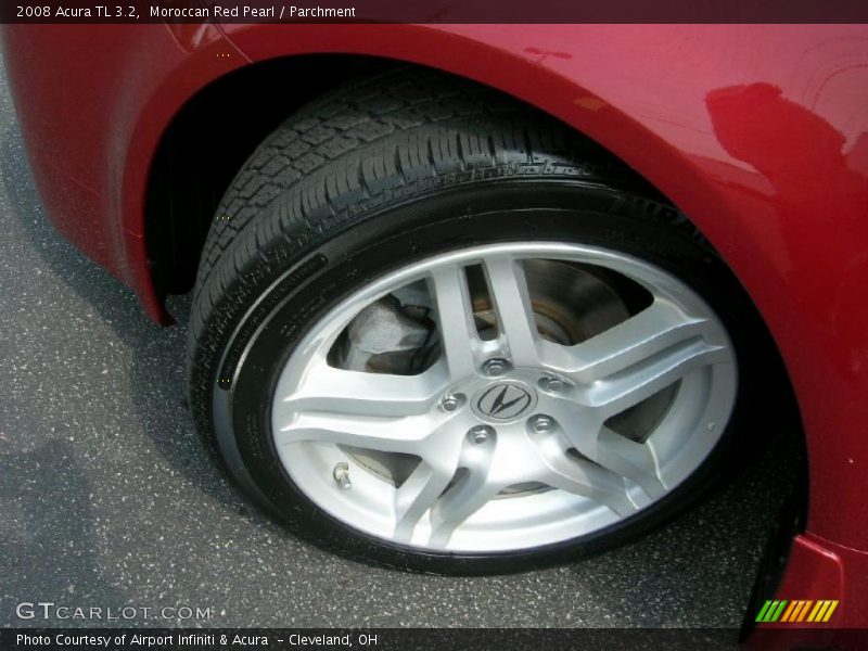 Moroccan Red Pearl / Parchment 2008 Acura TL 3.2