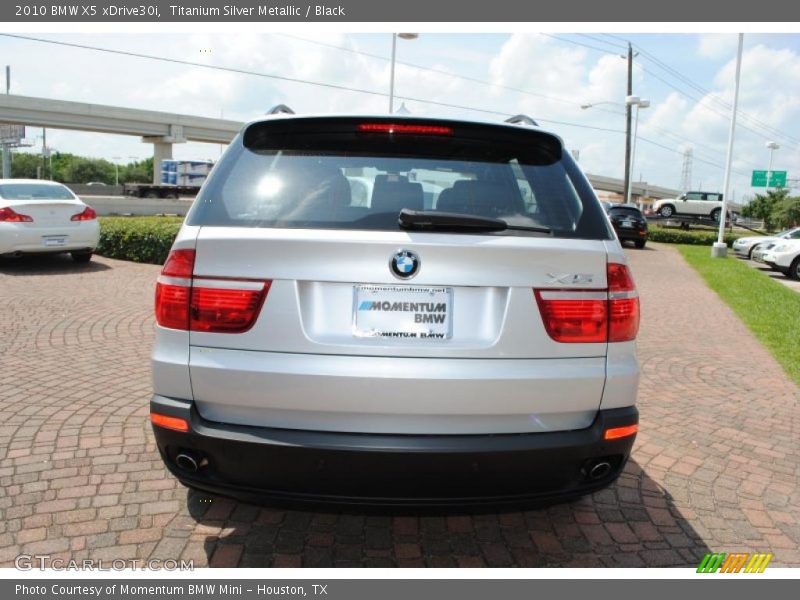 Titanium Silver Metallic / Black 2010 BMW X5 xDrive30i