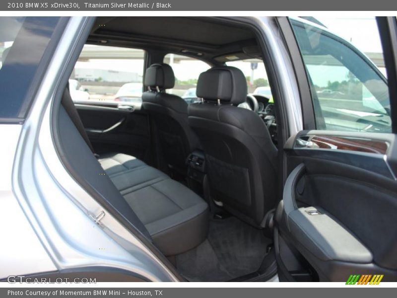 Titanium Silver Metallic / Black 2010 BMW X5 xDrive30i