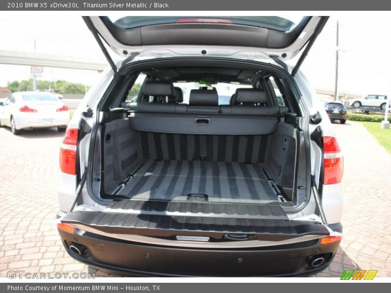Titanium Silver Metallic / Black 2010 BMW X5 xDrive30i