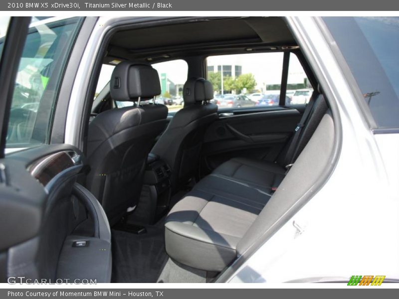 Titanium Silver Metallic / Black 2010 BMW X5 xDrive30i