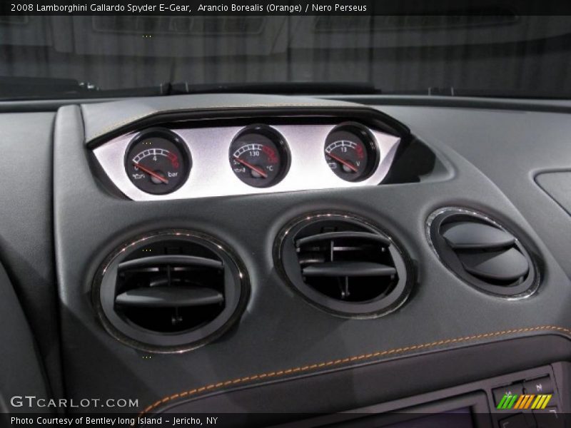 Arancio Borealis (Orange) / Nero Perseus 2008 Lamborghini Gallardo Spyder E-Gear