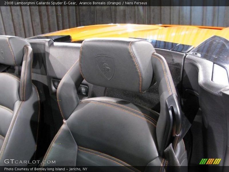 Arancio Borealis (Orange) / Nero Perseus 2008 Lamborghini Gallardo Spyder E-Gear