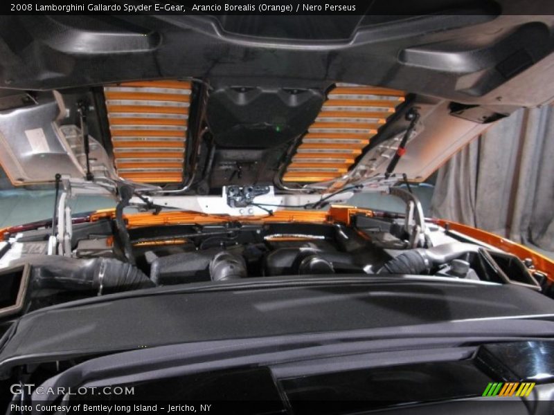 Arancio Borealis (Orange) / Nero Perseus 2008 Lamborghini Gallardo Spyder E-Gear