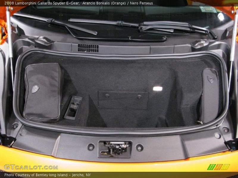 Arancio Borealis (Orange) / Nero Perseus 2008 Lamborghini Gallardo Spyder E-Gear