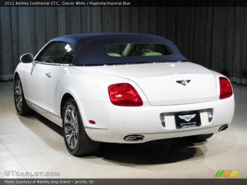 Glacier White / Magnolia/Imperial Blue 2011 Bentley Continental GTC