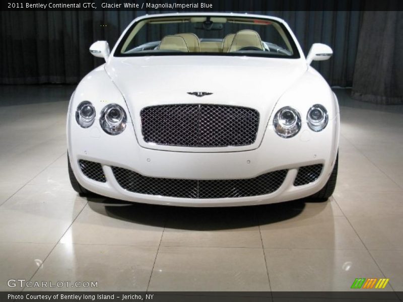 Glacier White / Magnolia/Imperial Blue 2011 Bentley Continental GTC