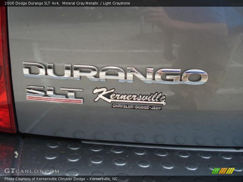 Mineral Gray Metallic / Light Graystone 2006 Dodge Durango SLT 4x4