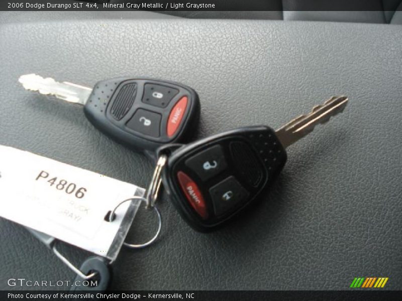 Mineral Gray Metallic / Light Graystone 2006 Dodge Durango SLT 4x4