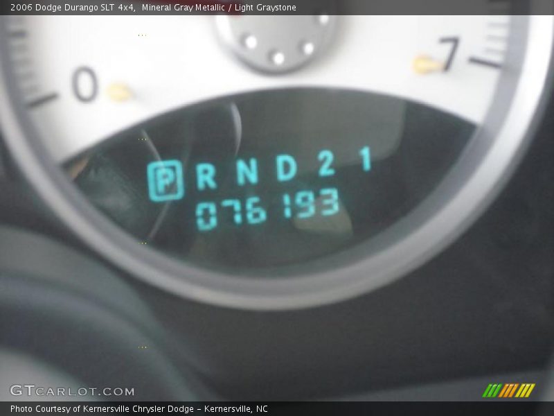 Mineral Gray Metallic / Light Graystone 2006 Dodge Durango SLT 4x4