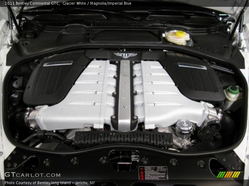 Glacier White / Magnolia/Imperial Blue 2011 Bentley Continental GTC