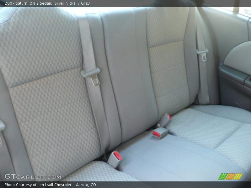 Silver Nickel / Gray 2007 Saturn ION 2 Sedan
