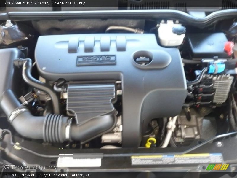 Silver Nickel / Gray 2007 Saturn ION 2 Sedan
