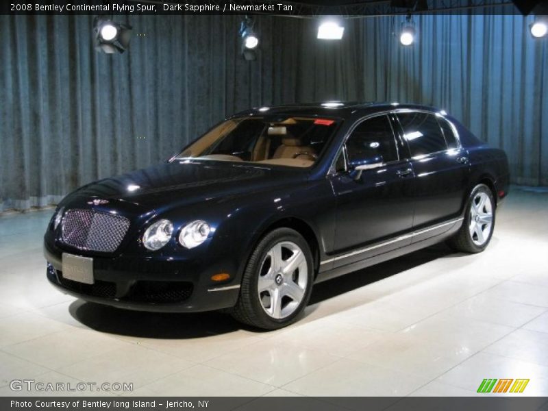 Dark Sapphire / Newmarket Tan 2008 Bentley Continental Flying Spur