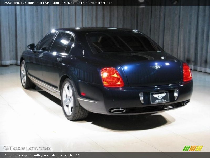 Dark Sapphire / Newmarket Tan 2008 Bentley Continental Flying Spur