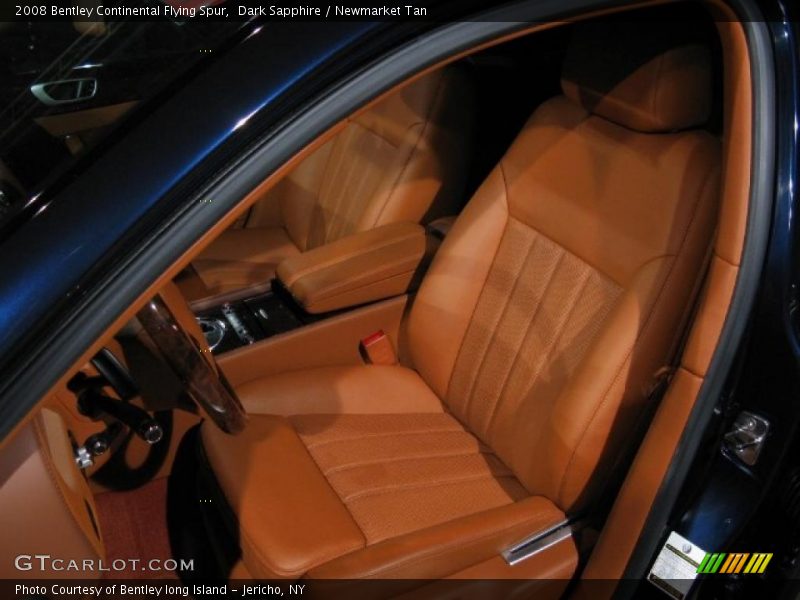 Dark Sapphire / Newmarket Tan 2008 Bentley Continental Flying Spur