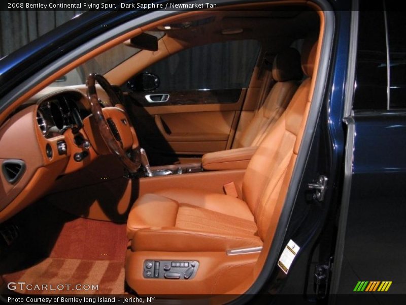 Dark Sapphire / Newmarket Tan 2008 Bentley Continental Flying Spur