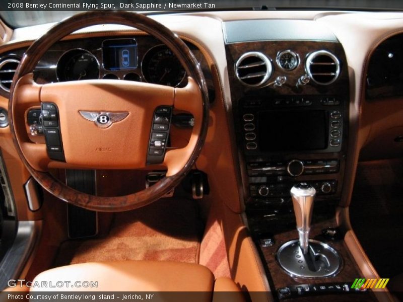 Dark Sapphire / Newmarket Tan 2008 Bentley Continental Flying Spur