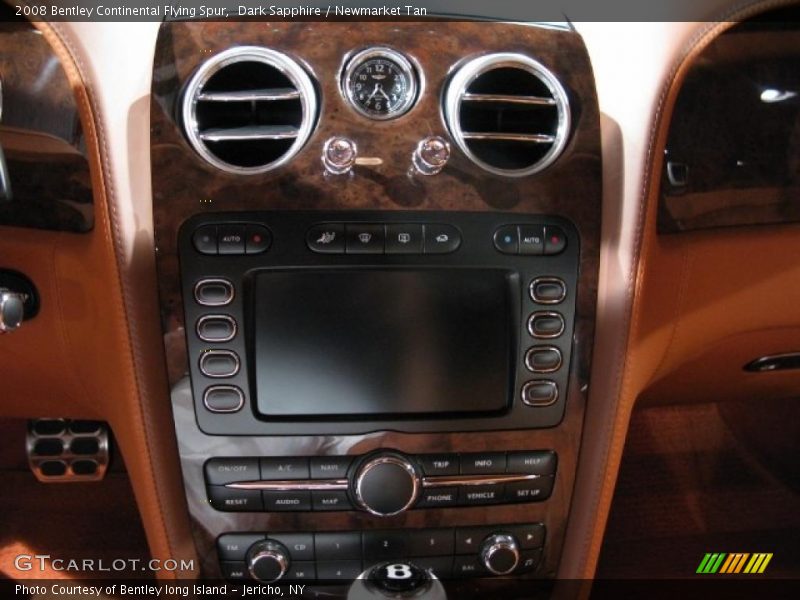 Dark Sapphire / Newmarket Tan 2008 Bentley Continental Flying Spur