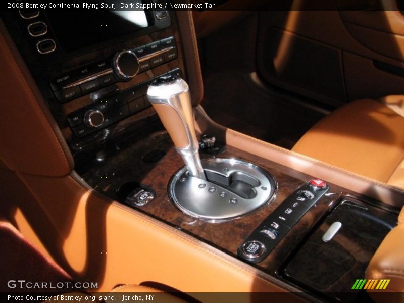 Dark Sapphire / Newmarket Tan 2008 Bentley Continental Flying Spur