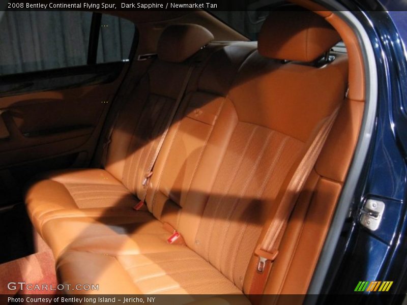 Dark Sapphire / Newmarket Tan 2008 Bentley Continental Flying Spur