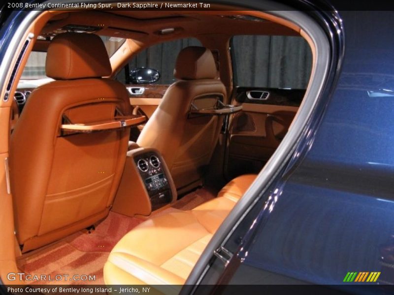 Dark Sapphire / Newmarket Tan 2008 Bentley Continental Flying Spur
