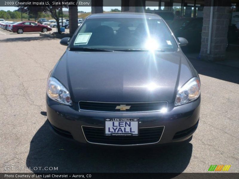 Slate Metallic / Ebony 2009 Chevrolet Impala LS