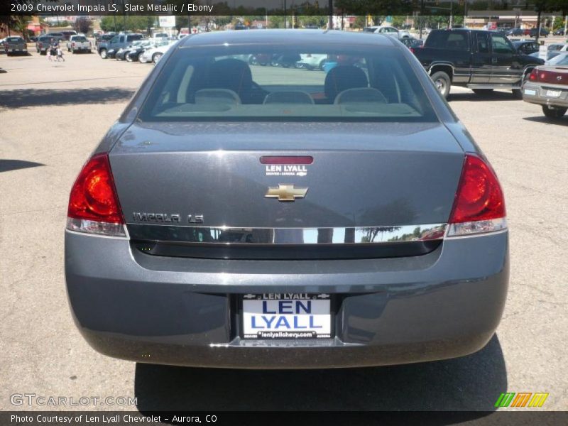 Slate Metallic / Ebony 2009 Chevrolet Impala LS