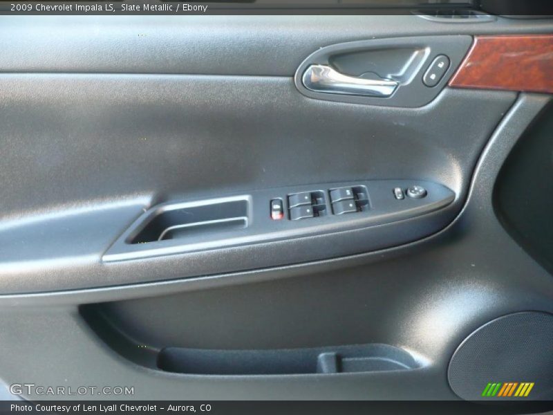 Slate Metallic / Ebony 2009 Chevrolet Impala LS