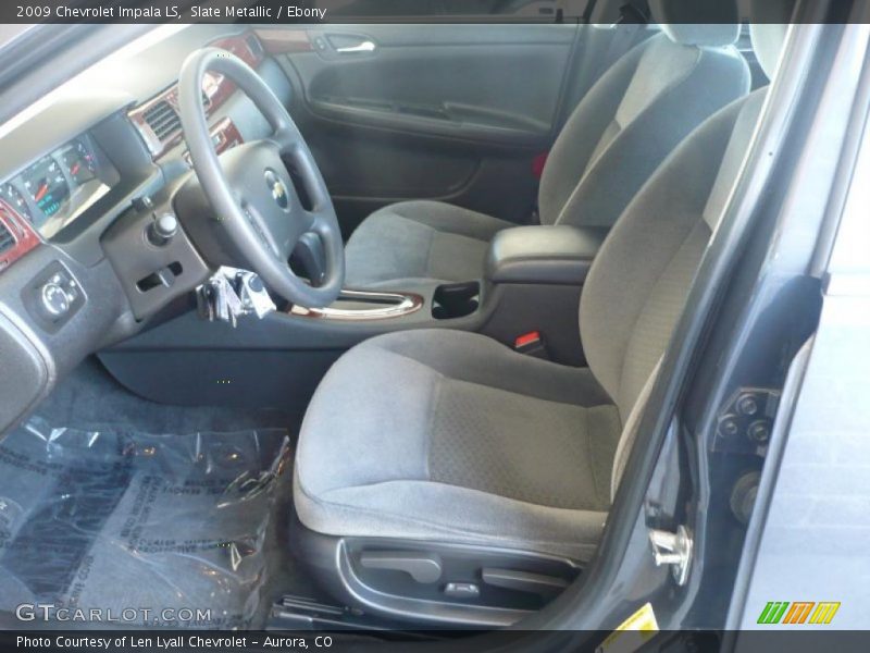 Slate Metallic / Ebony 2009 Chevrolet Impala LS