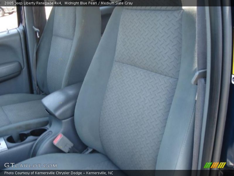Midnight Blue Pearl / Medium Slate Gray 2005 Jeep Liberty Renegade 4x4