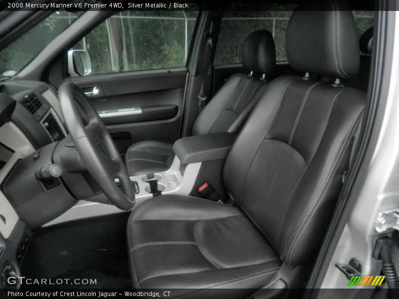 Silver Metallic / Black 2008 Mercury Mariner V6 Premier 4WD
