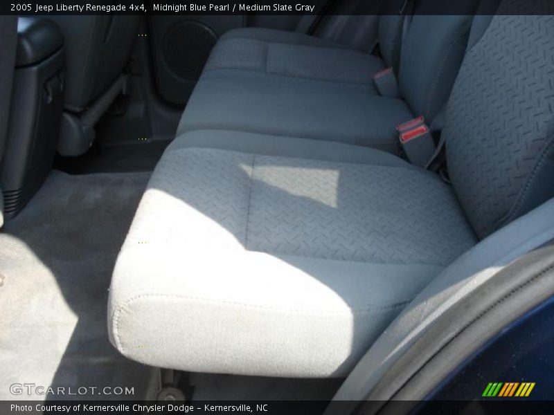 Midnight Blue Pearl / Medium Slate Gray 2005 Jeep Liberty Renegade 4x4
