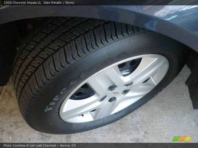 Slate Metallic / Ebony 2009 Chevrolet Impala LS