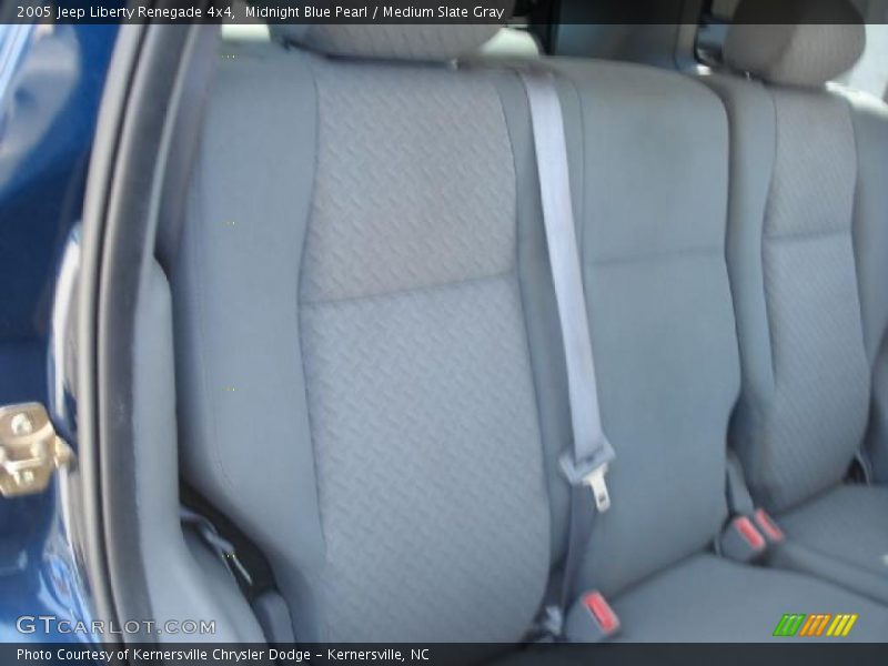 Midnight Blue Pearl / Medium Slate Gray 2005 Jeep Liberty Renegade 4x4
